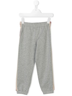 Gucci Kids спортивные брюки с логотипом на лампасах