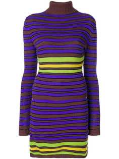 Versace Pre-Owned вязаный костюм в полоску