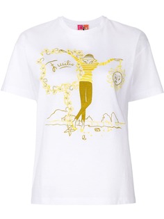 Emilio Pucci футболка с принтом рисунка