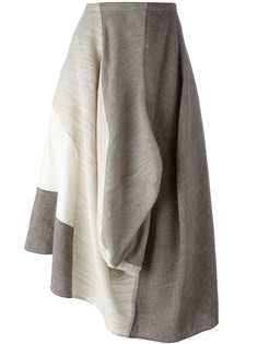 Comme Des Garçons Pre-Owned юбка с контрастными панелями 1998