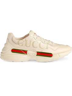 Gucci кроссовки Rhyton с логотипом