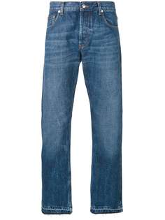 Alexander McQueen прямые джинсы