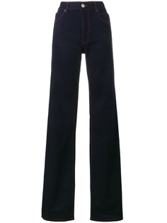 Calvin Klein 205W39nyc джинсы клеш с контрастной строчкой