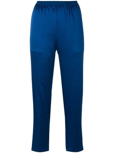 T By Alexander Wang укороченные легкие брюки