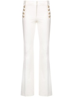 Derek Lam 10 Crosby брюки клеш с пуговицами в морском стиле