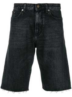 Saint Laurent джинсовые шорты