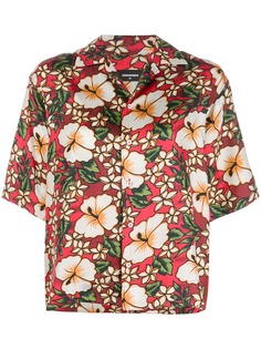 Dsquared2 гавайская рубашка с цветочным принтом