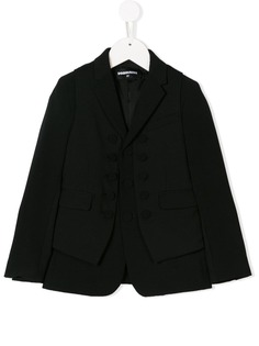 Dsquared2 Kids блейзер с нижним слоем в виде жилета