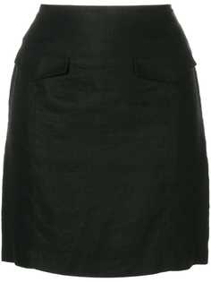 Versace Pre-Owned облегающая мини юбка