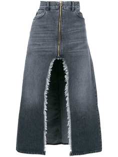 Marcelo Burlon County Of Milan длинная джинсовая юбка