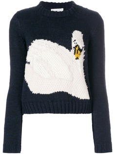 JW Anderson трикотажный свитер с узором интарсия