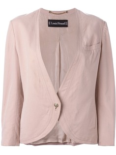 Louis Feraud Pre-Owned жакет без воротника