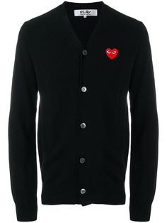 Comme Des Garçons Play кардиган с вышивкой сердца