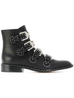 Givenchy ботинки с пряжками и заклепками