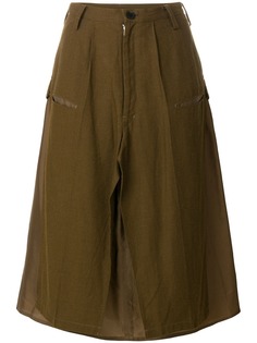Yohji Yamamoto Pre-Owned юбка в стиле милитари