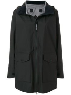 Canada Goose плащ Wolfville с капюшоном