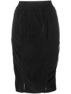 Alaïa Pre-Owned короткая юбка-карандаш с драпировкой