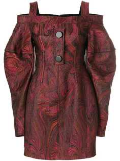 Ellery короткое платье с открытыми плечами Bougie