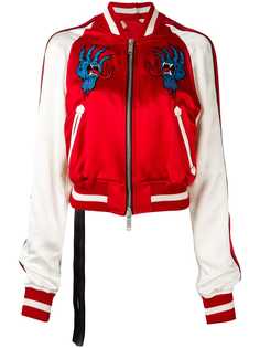 Unravel Project куртка-бомбер с вышивкой