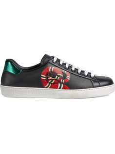 Gucci кроссовки Ace с принтом Kingsnake