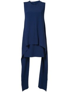 Stella McCartney асимметричное платье миди