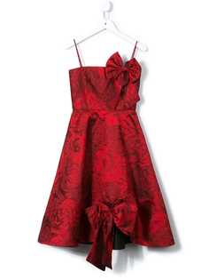 Little Bambah жаккардовое платье Rose в стиле пин-ап