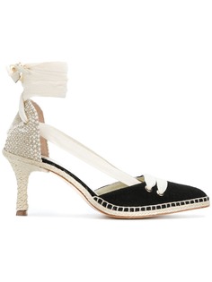 Castañer туфли-эспадрильи Castañer x Manolo Blahnik на каблуке