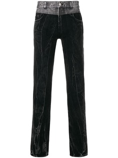 Givenchy джинсы с многослойным эффектом