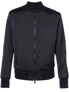 Neil Barrett куртка-бомбер с абстрактным принтом на спине