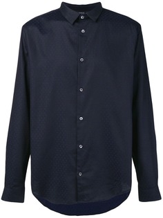 Emporio Armani классическая рубашка с принтом