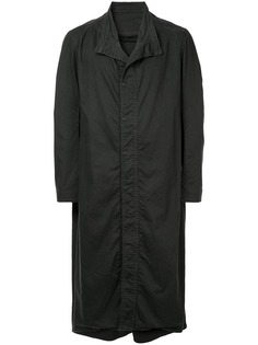 Julius длинный плащ со стоячим воротником