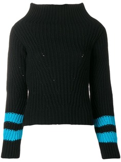 MSGM джемпер с контрастными полосками