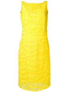 Versace Pre-Owned облегающее платье текстурное