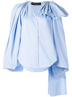 Y/Project блузка в стиле оверсайз