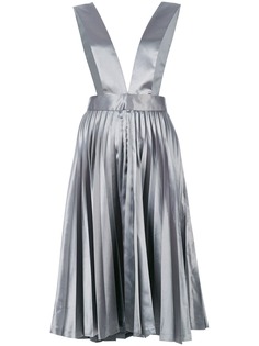 Comme Des Garçons Pre-Owned плиссированная юбка с металлическим отблеском