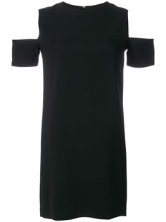 Helmut Lang платье с вырезными деталями