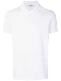 Saint Laurent рубашка-поло с короткими рукавами