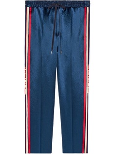 Gucci спортивные брюки с лампасами