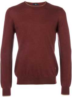 Fay джемпер с локтевыми заплатками