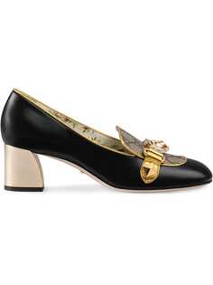 Gucci туфли-лодочки с узором GG Supreme