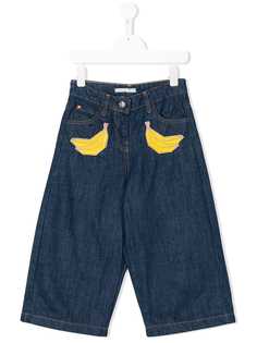 Raspberry Plum джинсы с аппликациями с бананами