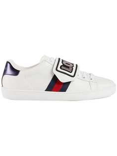 Gucci кроссовки Ace со съемным декором