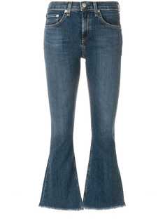 Rag & Bone /Jean укороченные расклешенные джинсы