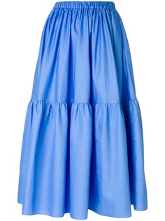 Stella McCartney юбка миди с эластичной талией
