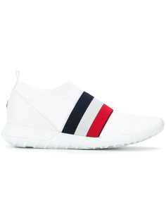 Moncler слипоны с полосками спереди