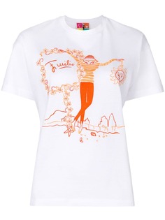 Emilio Pucci футболка с принтом рисунка