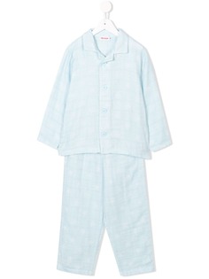 Miki House пижама из топа с длинными рукавами и брюк