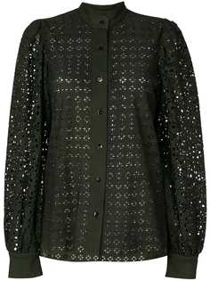 Michel Klein рубашка с вырезными деталями