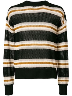 Laneus пуловер в полоску