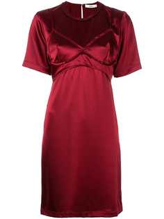 AREA платье мини с деталью в форме бюстгальтера